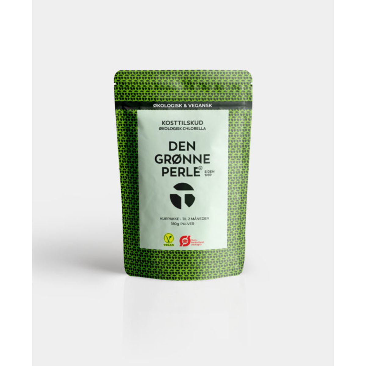 Chlorella - Den Grønne Perle pulver 180 g.