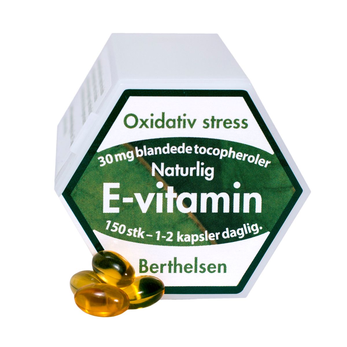 Berthelsen E-vitamin 30 mg 150 tab.