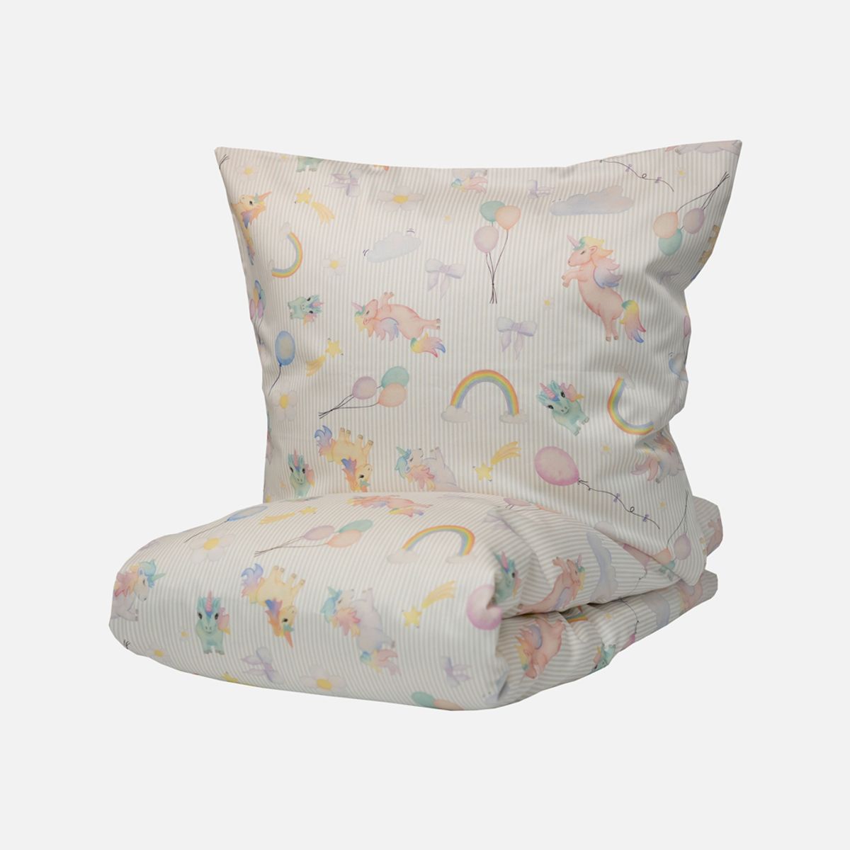 UNICORN Sengetøj All By Voss - 70x100 (Baby)