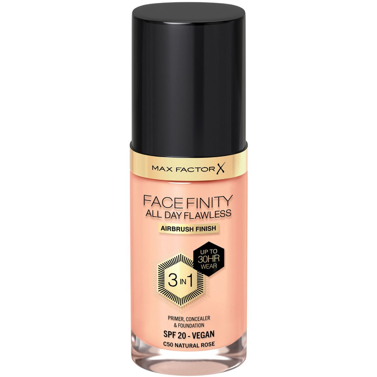 Max factor x facefinity all day flawless 3 in 1 SPF20 C50 natural rose 30ml