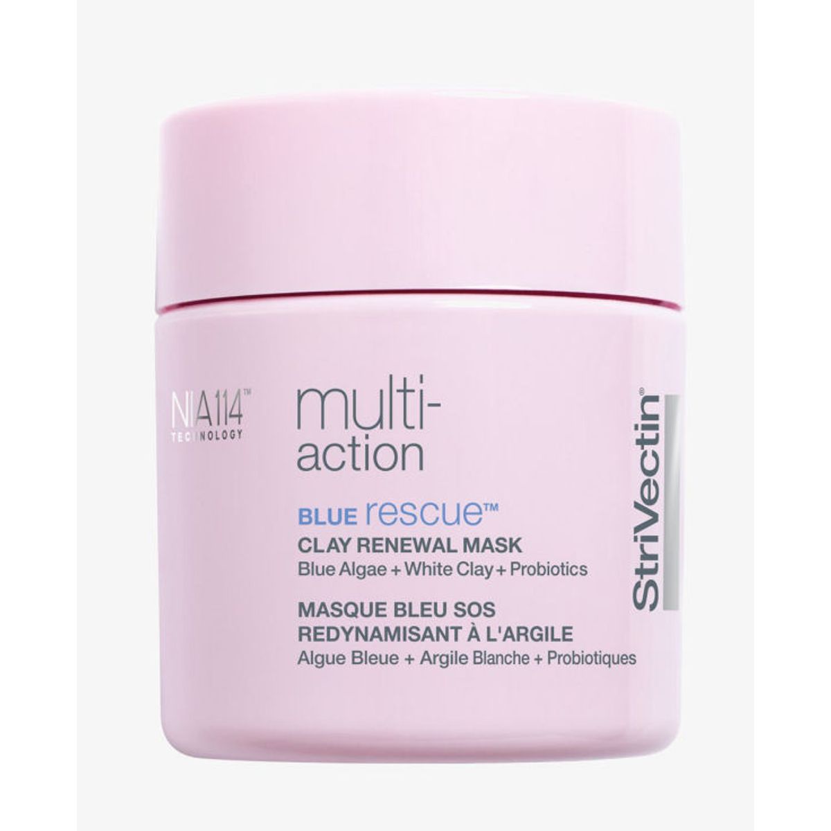 Nia 114 technology strivectin multi-action blue rescue clay renewal mask 94g