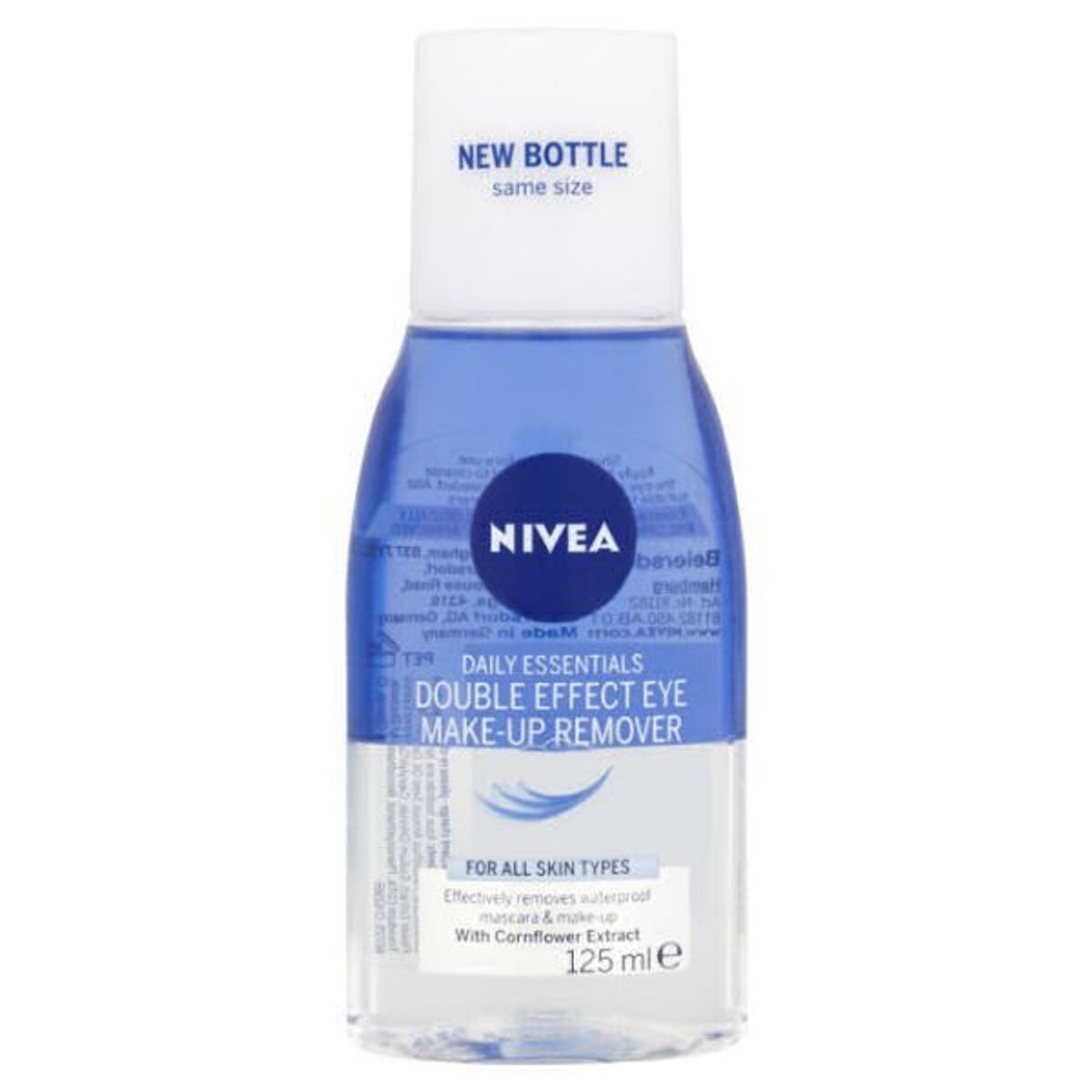 Nivea daily essentials double effect eye make-up remover 125ml