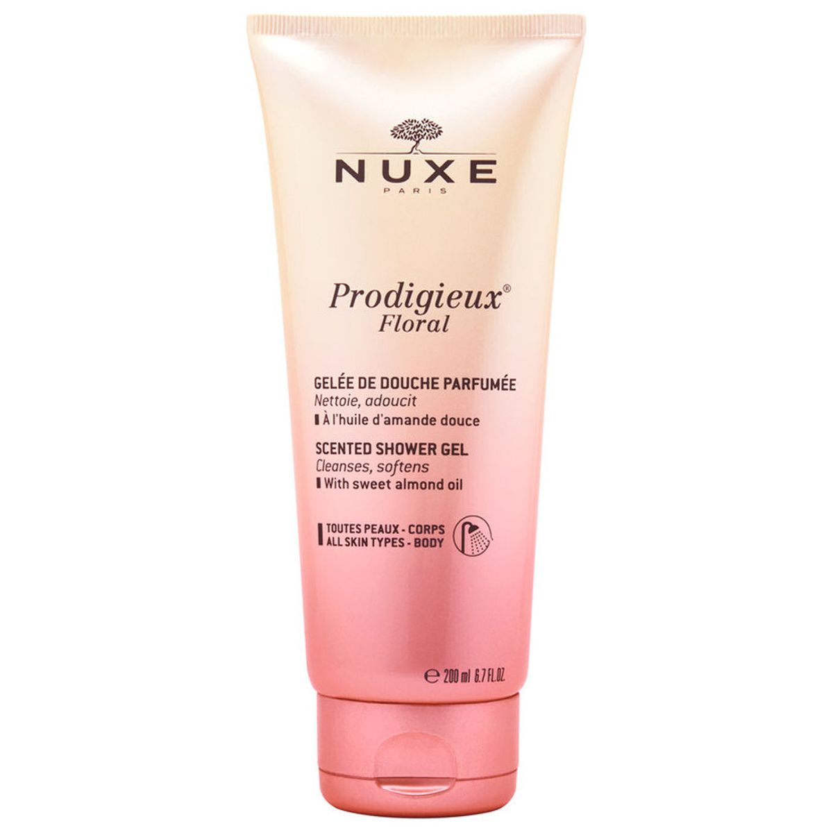 Nuxe paris prodigieux floral scented shower gel 200ml