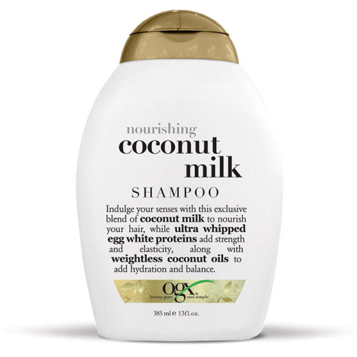 OGX nourishing + coconut milk shampoo 385ml