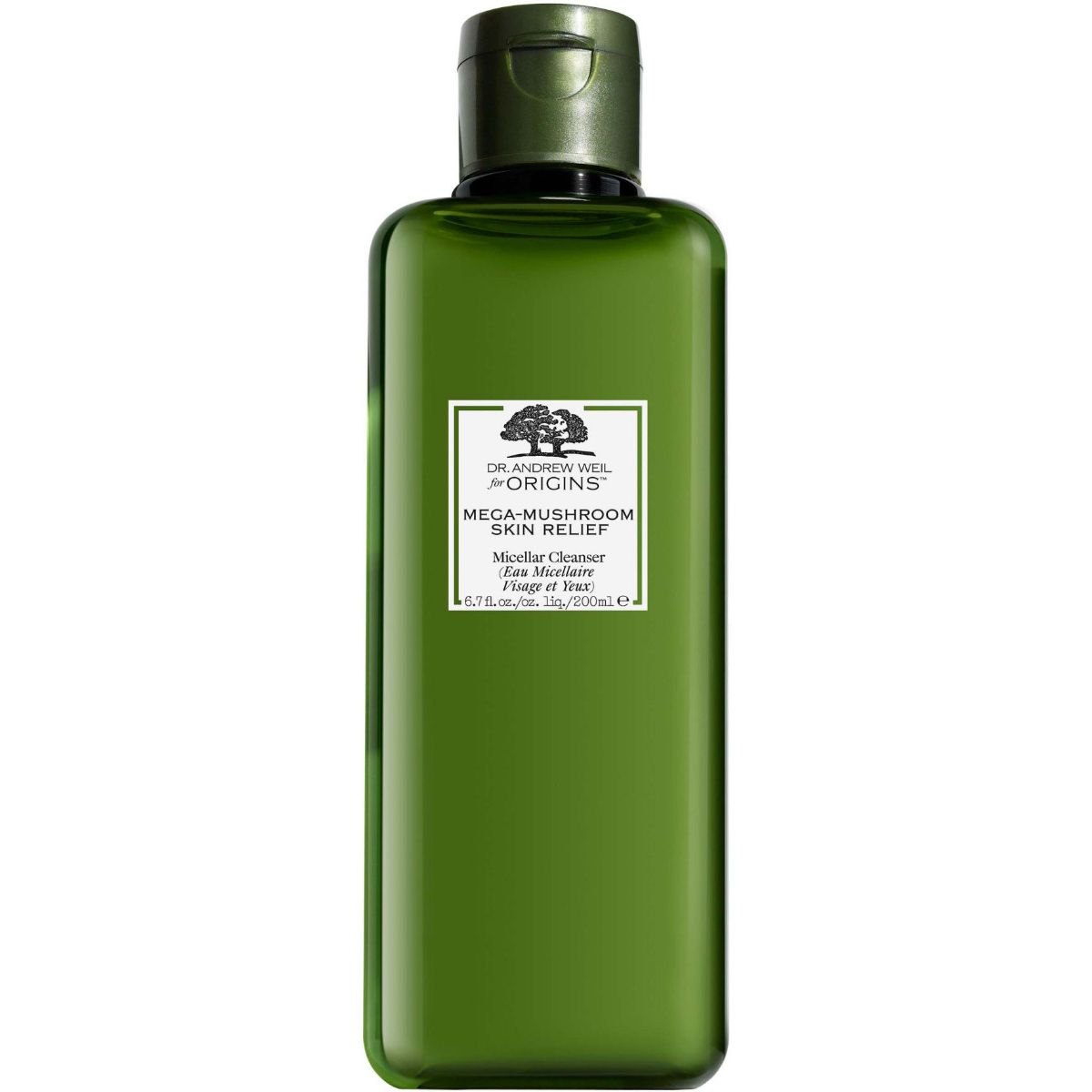 Origins mega-mushroom skin relief micellar cleanser 200ml