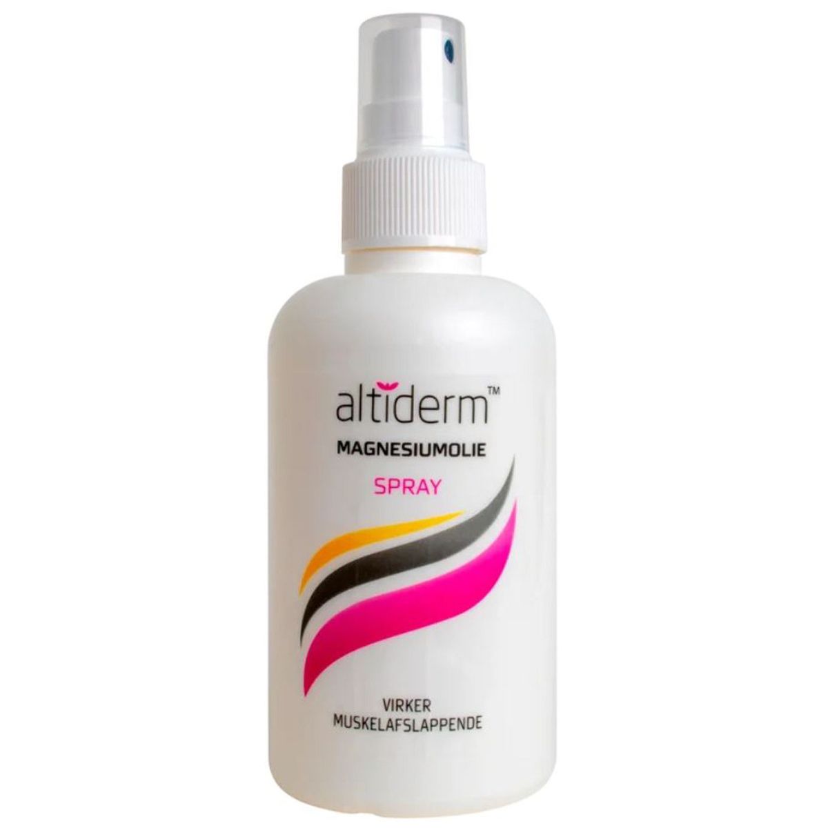 Altiderm magnesiumolie spray virker muskelafslappende 200ml