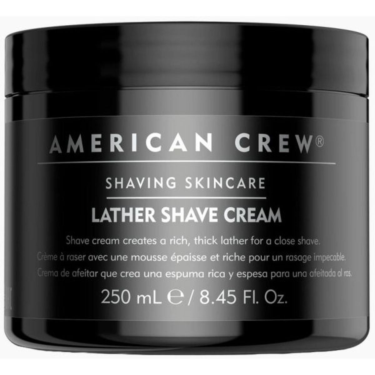 American crew shaving skincare lather shave cream 250ml