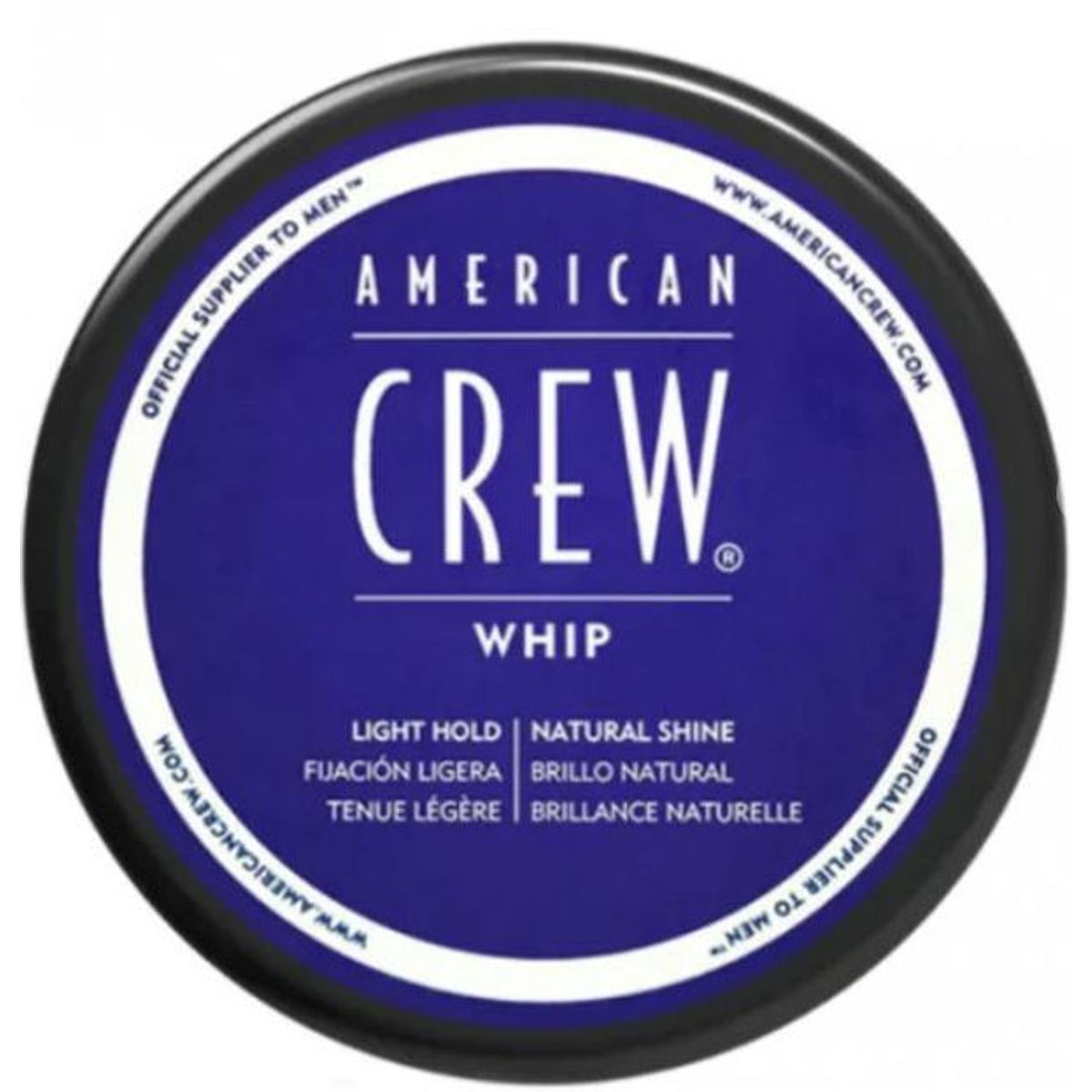 American crew whip light hold natural shine 85g