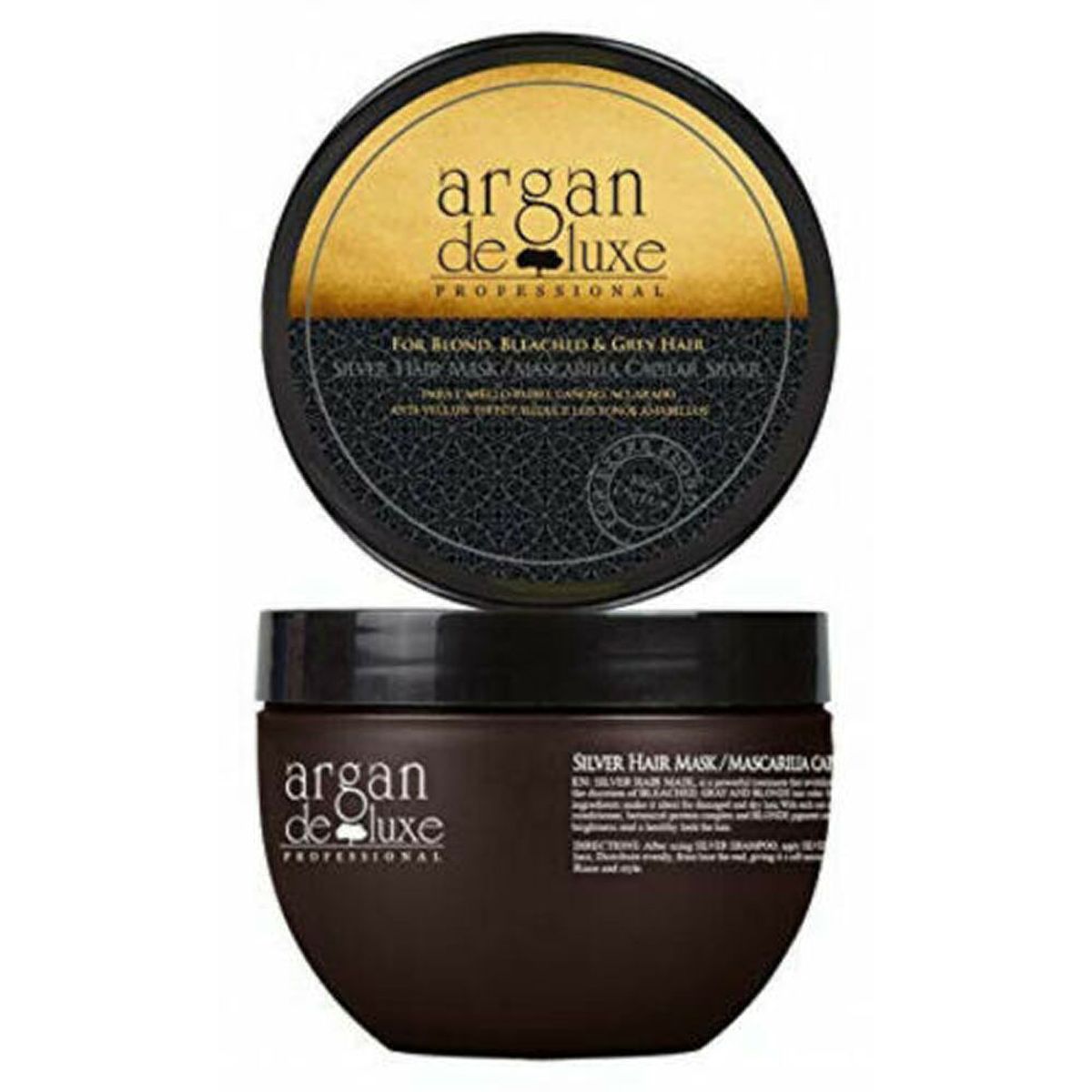 Argan de luxe professional silver hair mask 500ml