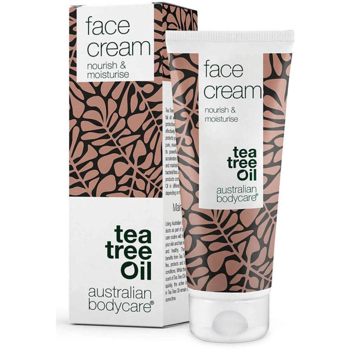 Australian bodycare tea tree oil face cream nourish & moisturise 100ml