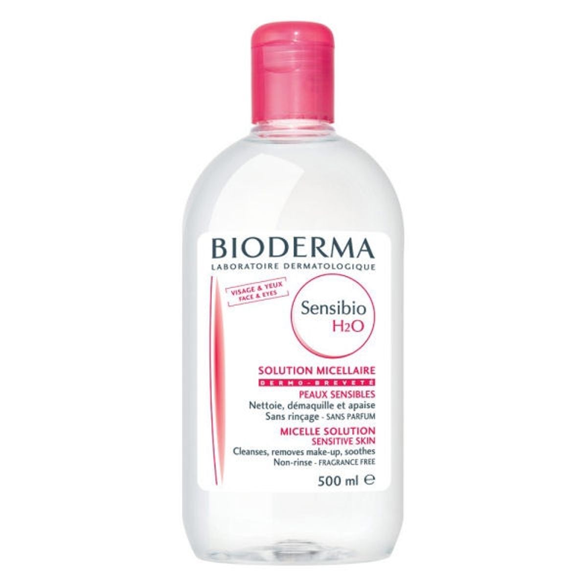 Bioderma make-up removing micelle solution sensibio h2o 500ml