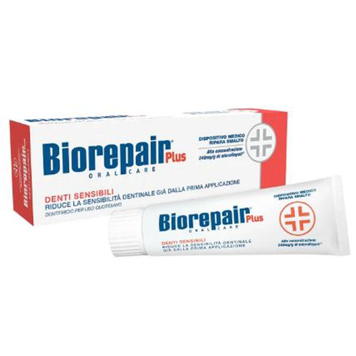 Biorepair plus oral care sensitive teeth daily toothpaste 75ml