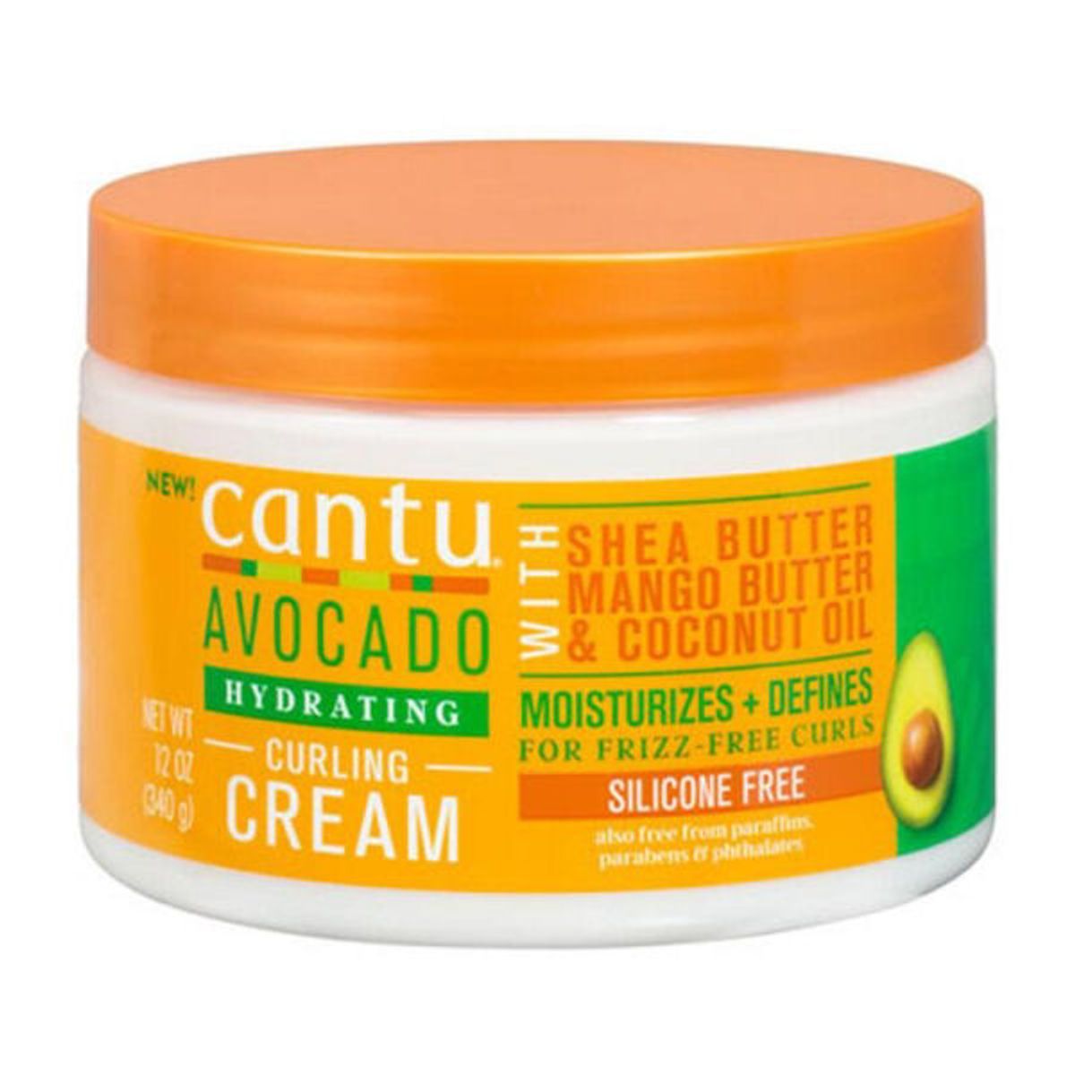 Cantu avocado hydrating curling cream 340g