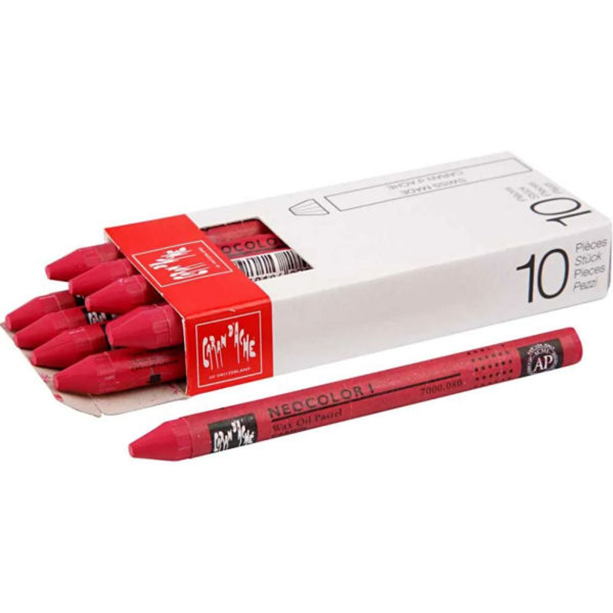 Caran d'ache genéve neocolor 1 carmine 10 stk.