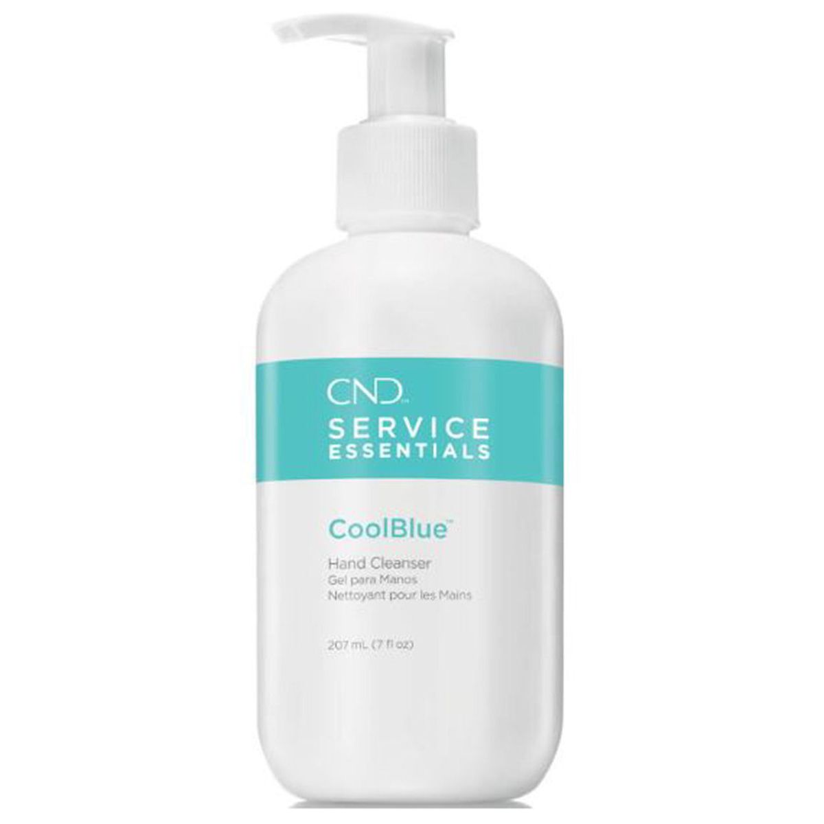 CND service essentials coolblue hand cleanser 207ml