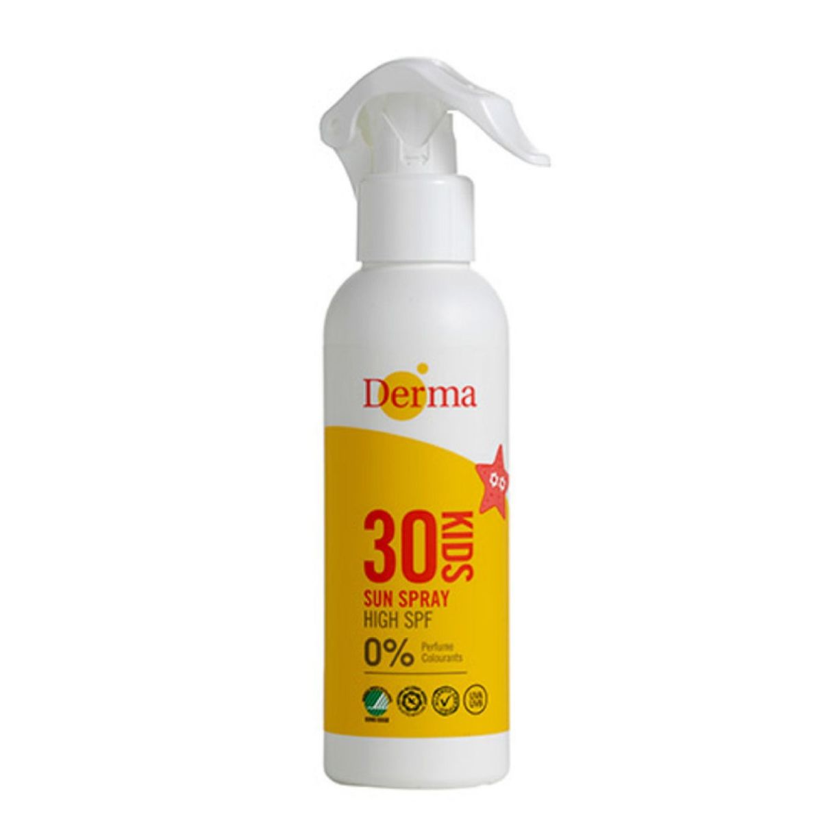 Derma kids sun spray SPF30 high 0% perfume 200ml