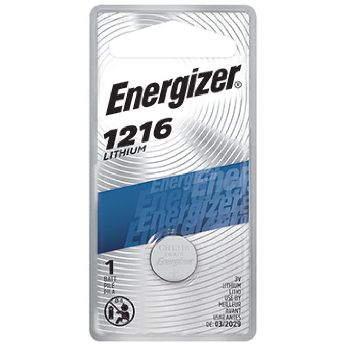 Energizer batteri 1216 lithium