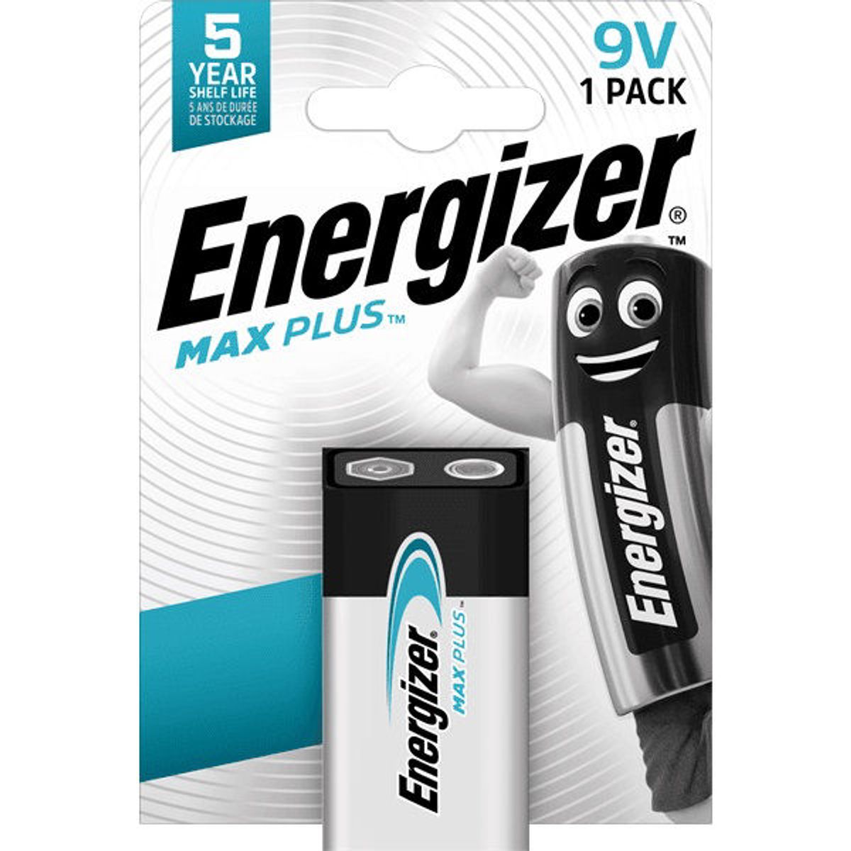 Energizer max plus batteri alkaline 9V