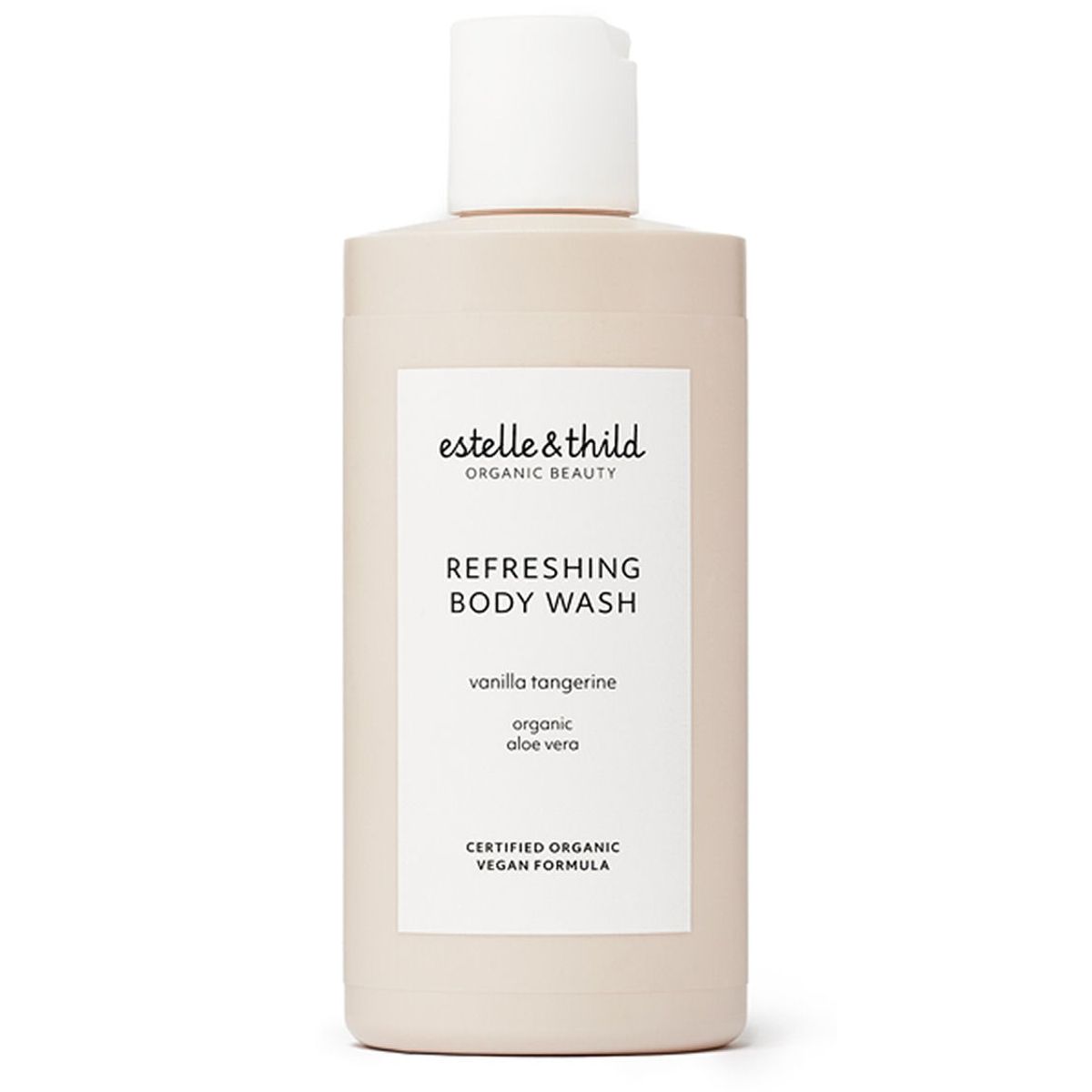 Estelle & thild organic beauty refreshing body wash vanilla tangerine 200ml