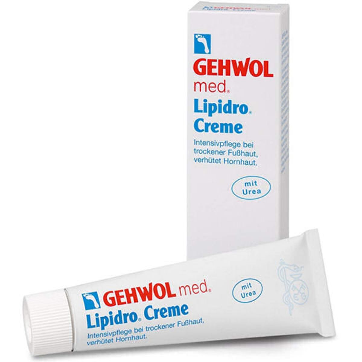 Gehwol med lipidro creme intensiv pleje til tør hud på fødderne 125ml