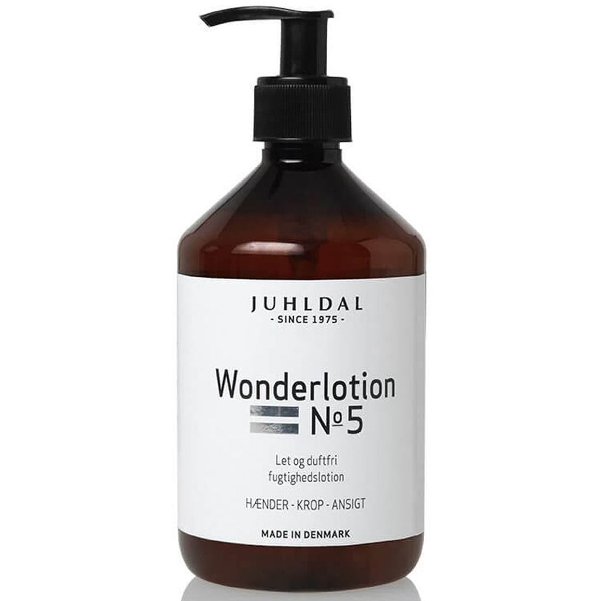 Juhldal wonderlotion no 5 let og duftfri fugtighedslotion 500ml