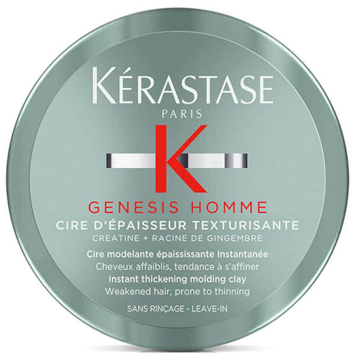 Kérastase paris genesis homme instant thickening molding clay 75ml