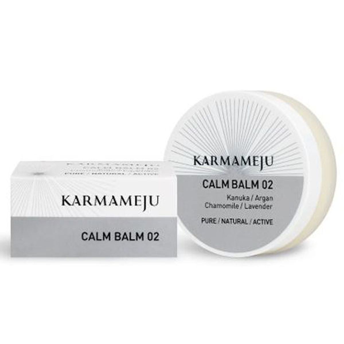 Karmameju bioactive skincare calm balm 02 kanuka chamomile argan 90ml