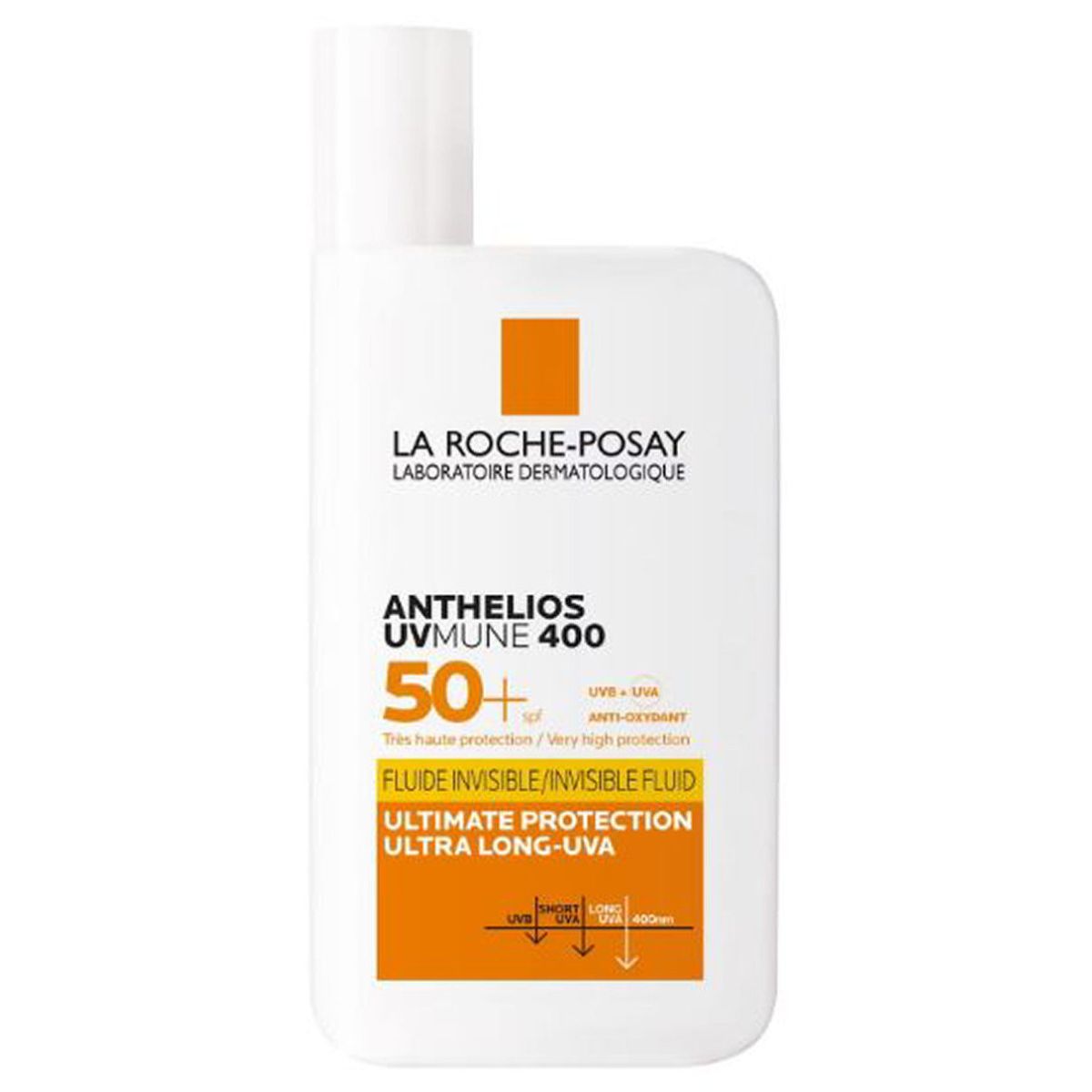 La roche-posay anthelios uvmune 400 invisible fluid SPF50+ very high protection 50ml