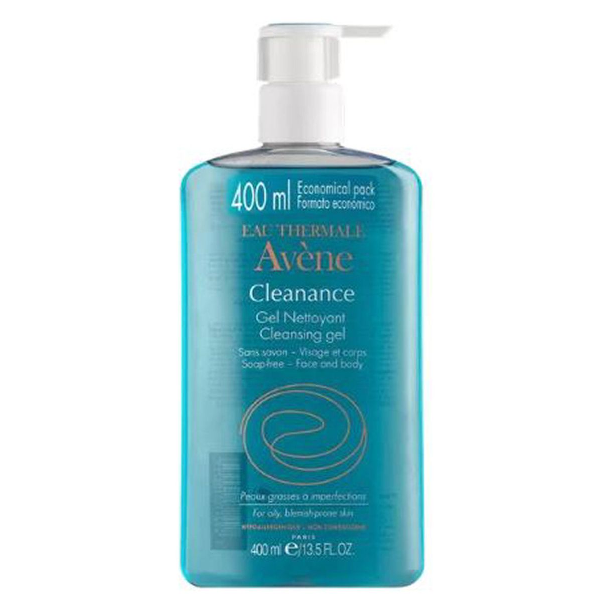 Pierre fabre eau thermale avéne cleanance cleansing gel 400ml