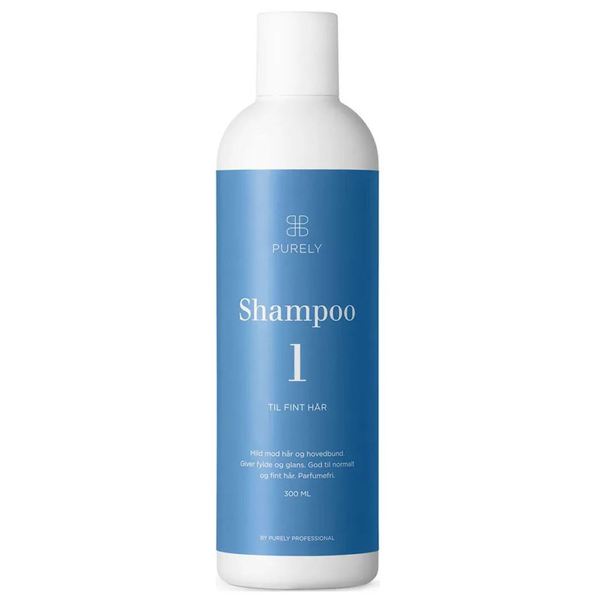 Purely shampoo 1 til fint hår 300ml