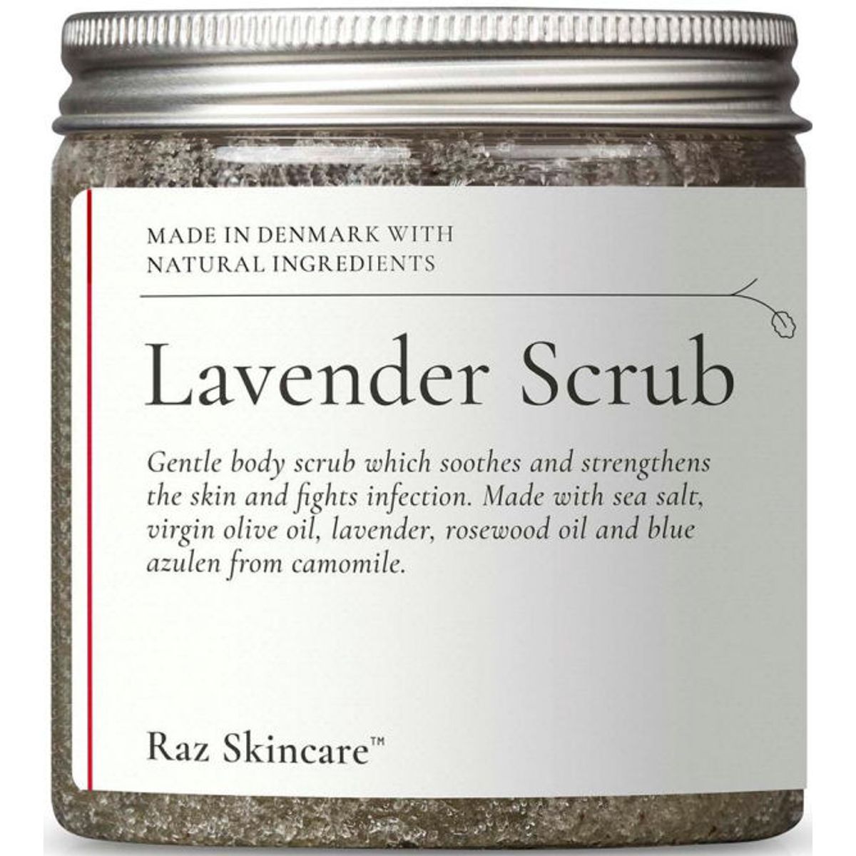 Raz skincare lavender scrub 200g