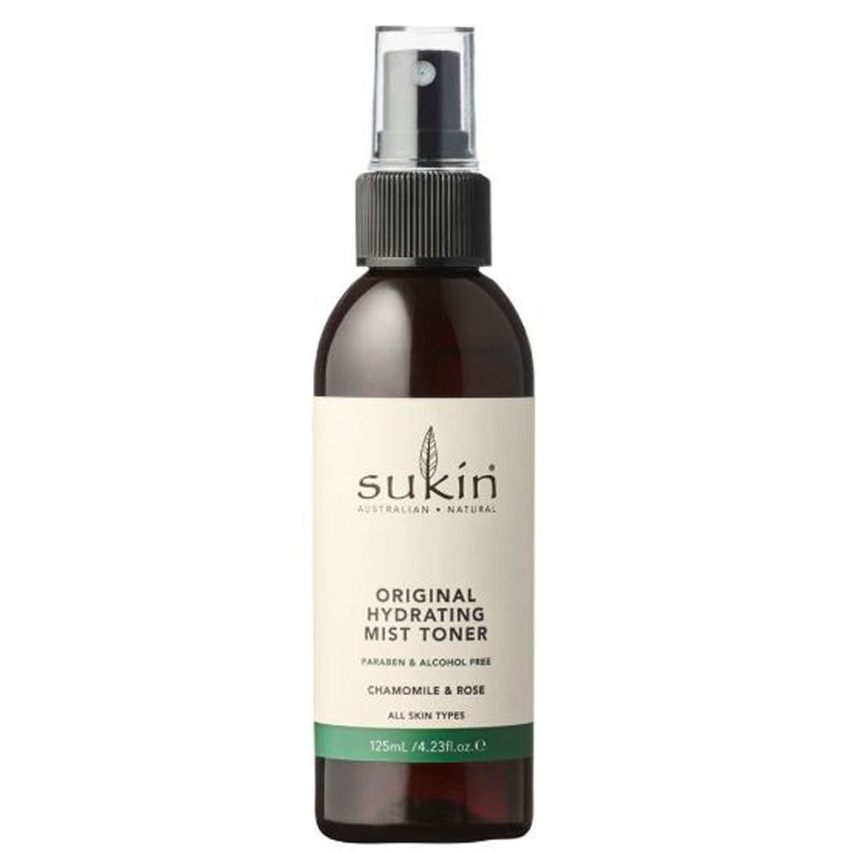 Sukin australian natural original hydrating mist toner chamomile & rose all skin types 125ml