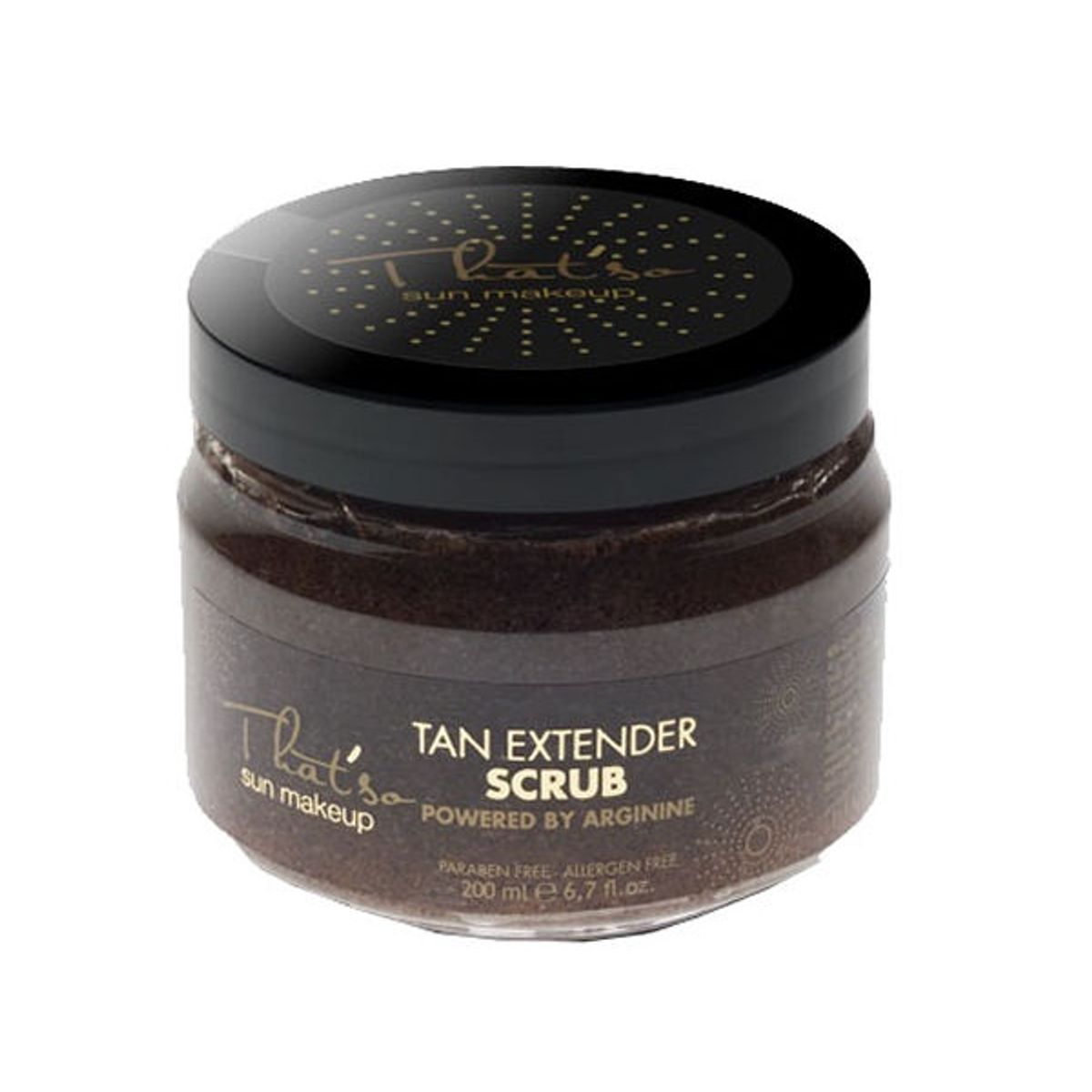 That'so sun makeup tan extender scrub 200ml