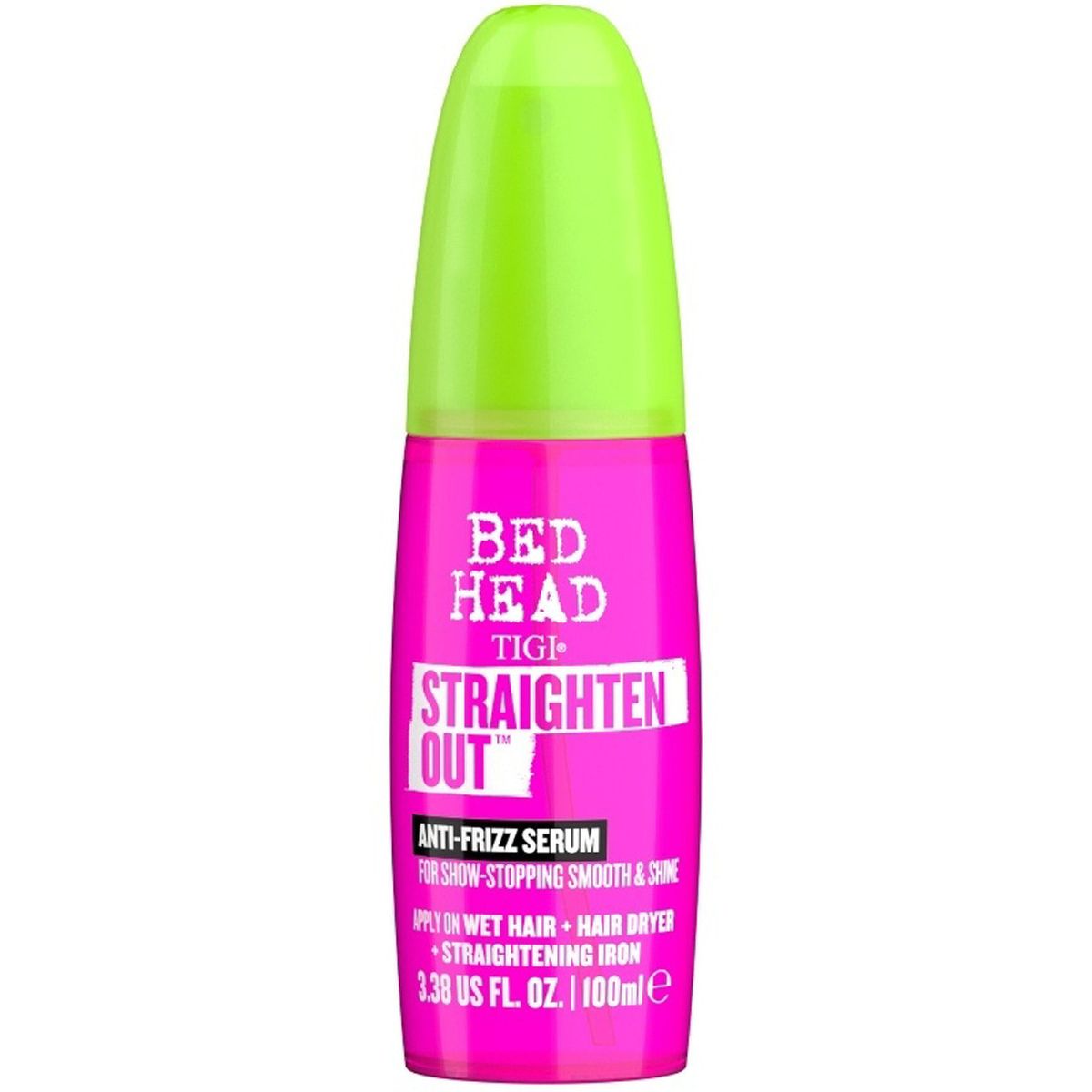 Tigi bed head straighten out anti-frizz serum 100ml