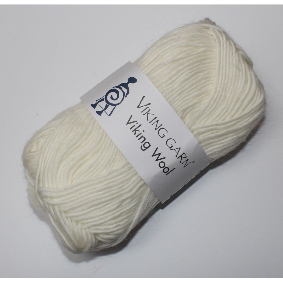 Viking garn Viking Wool - Hvid, color 500, 50 gram