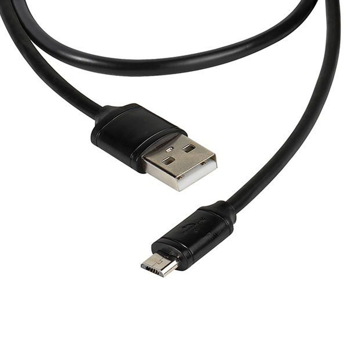 Vivanco micro usb data cable (36292) 2.0m sort