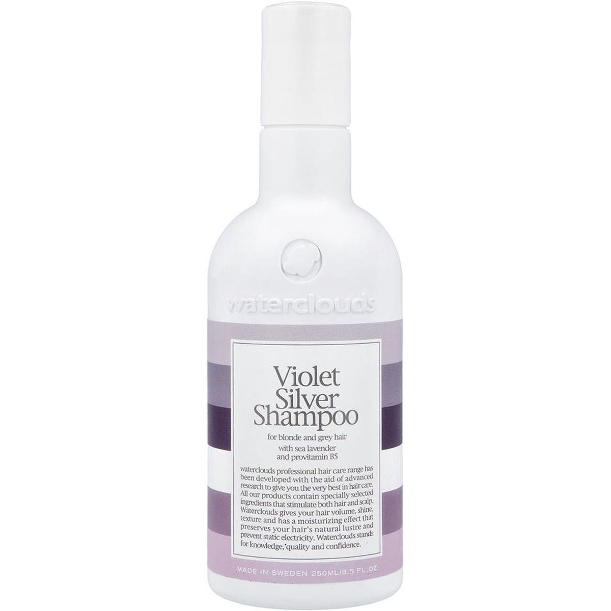 Waterclouds violet silver shampoo with sea lavender and provitamin B5 250ml