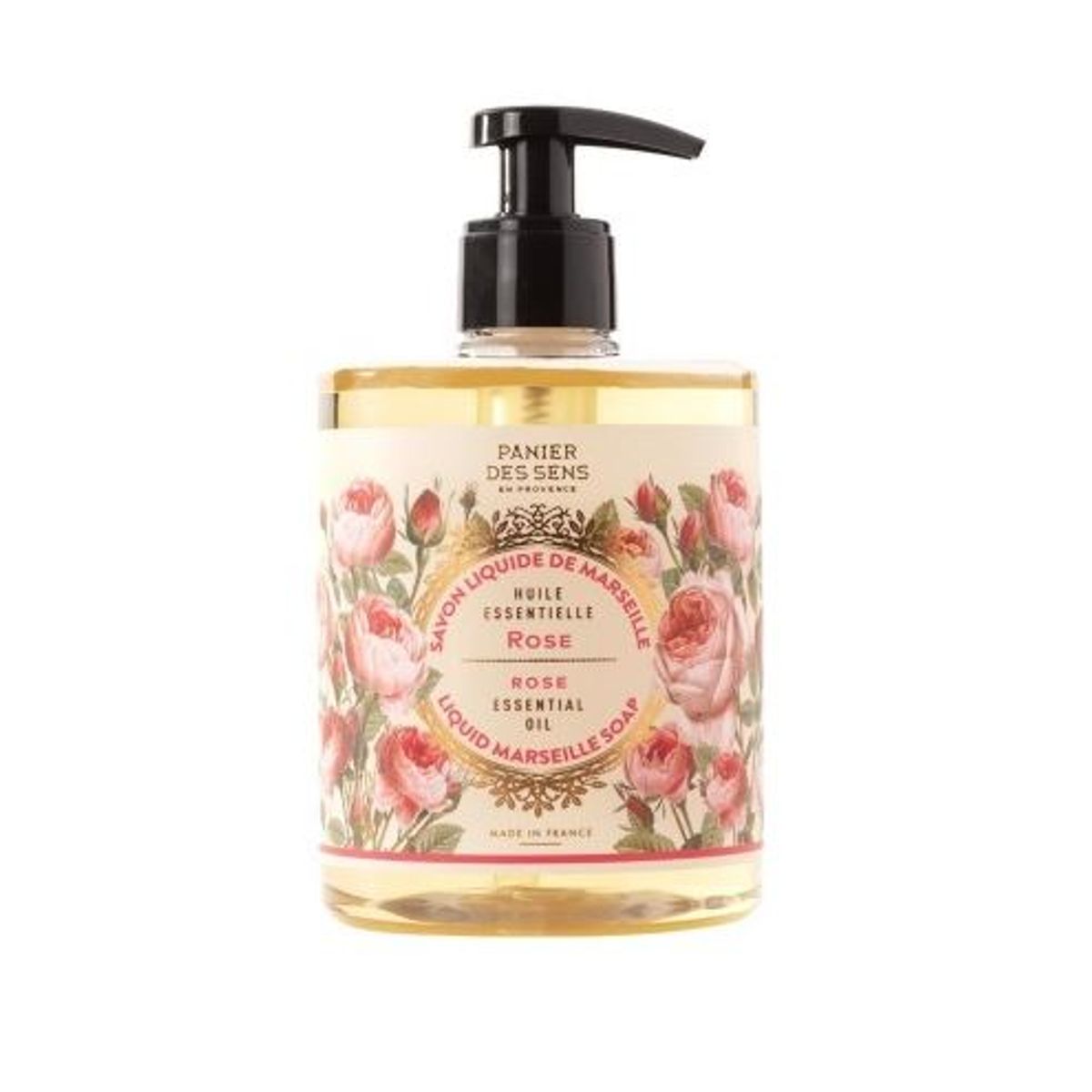 Panier Des Sens Marseille savon liquid soap rose 500 ml