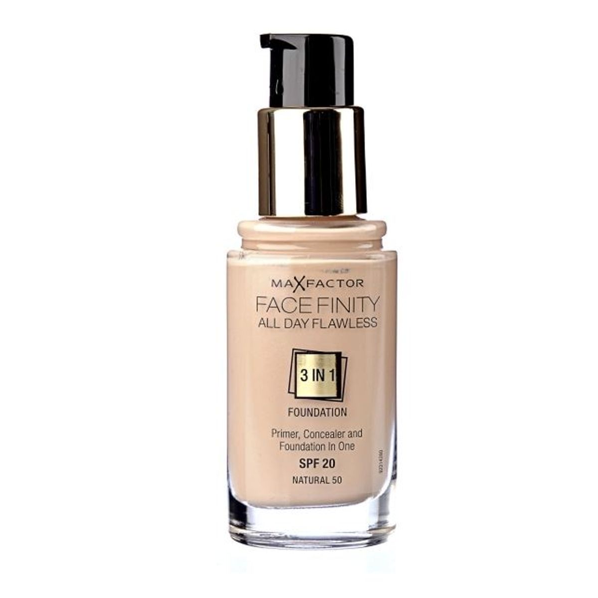 Max Factor Face Finity All Day Flawless 3 in 1 foundation spf 20 50 Natural 30ml