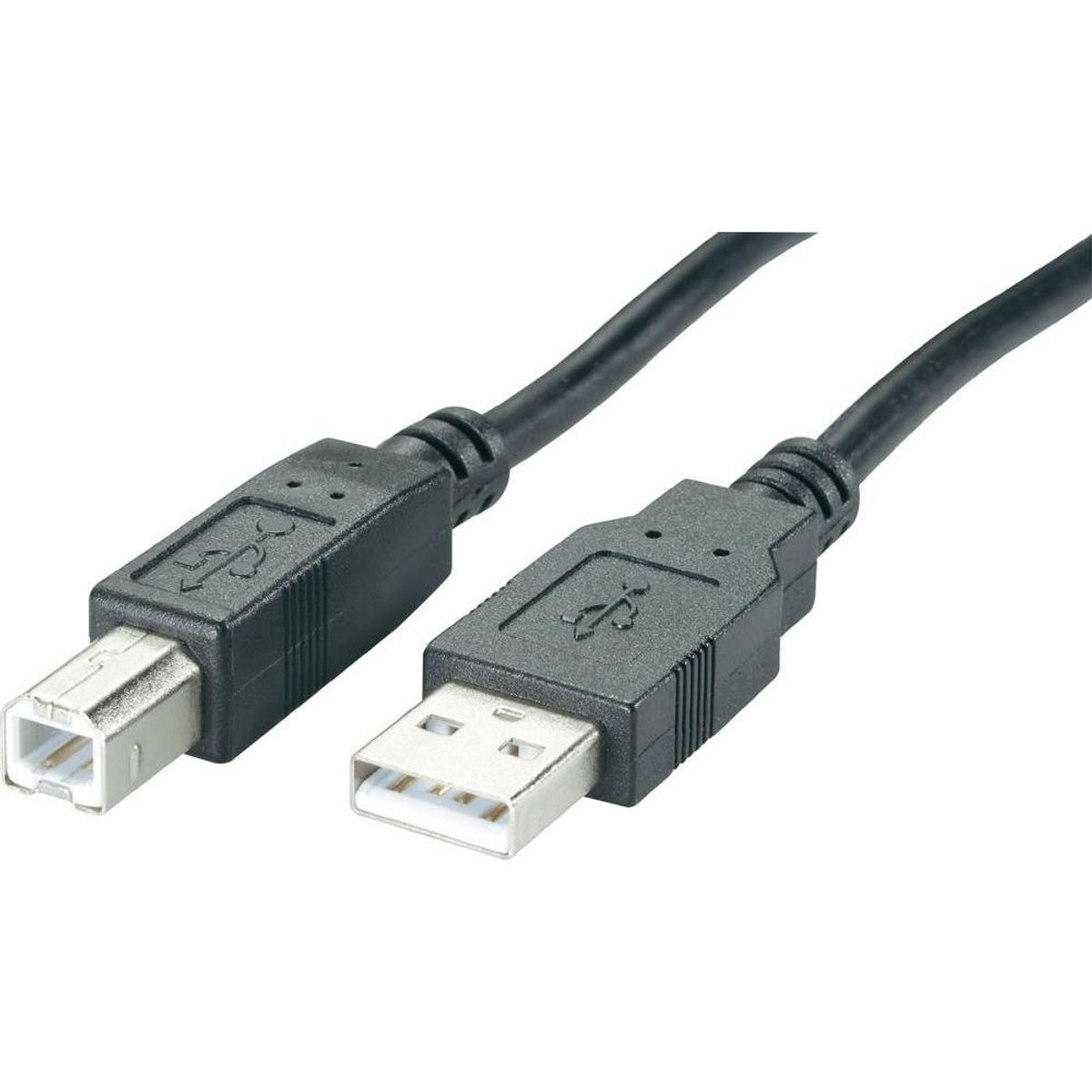 Tilslutningskabel A-B USB 2,0 5m Deltaco