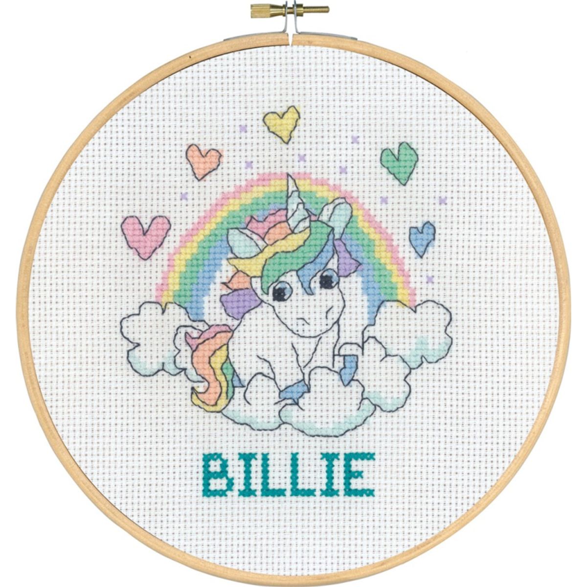 Broderi Kit - Enhjørning Billie