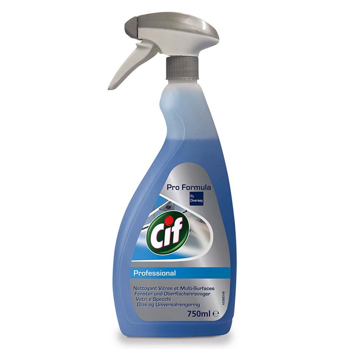 CIF Professional Glas & Universalrengøring, 750 ml.