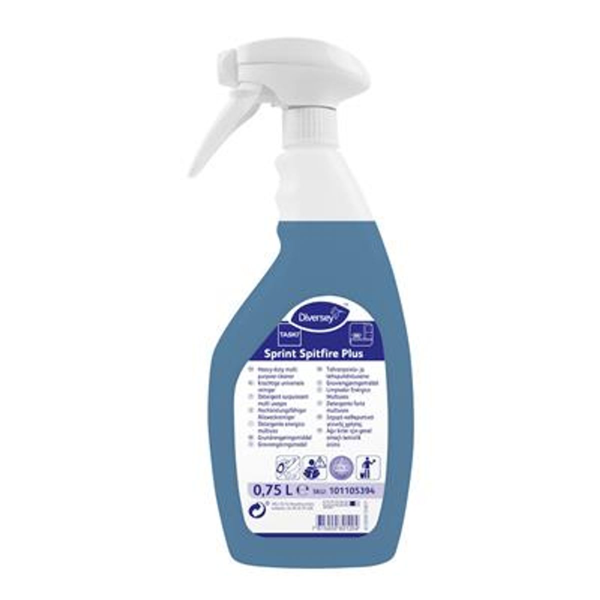 TASKI Sprint Spitfire Spray plus, grundrengøring, 750 ml.