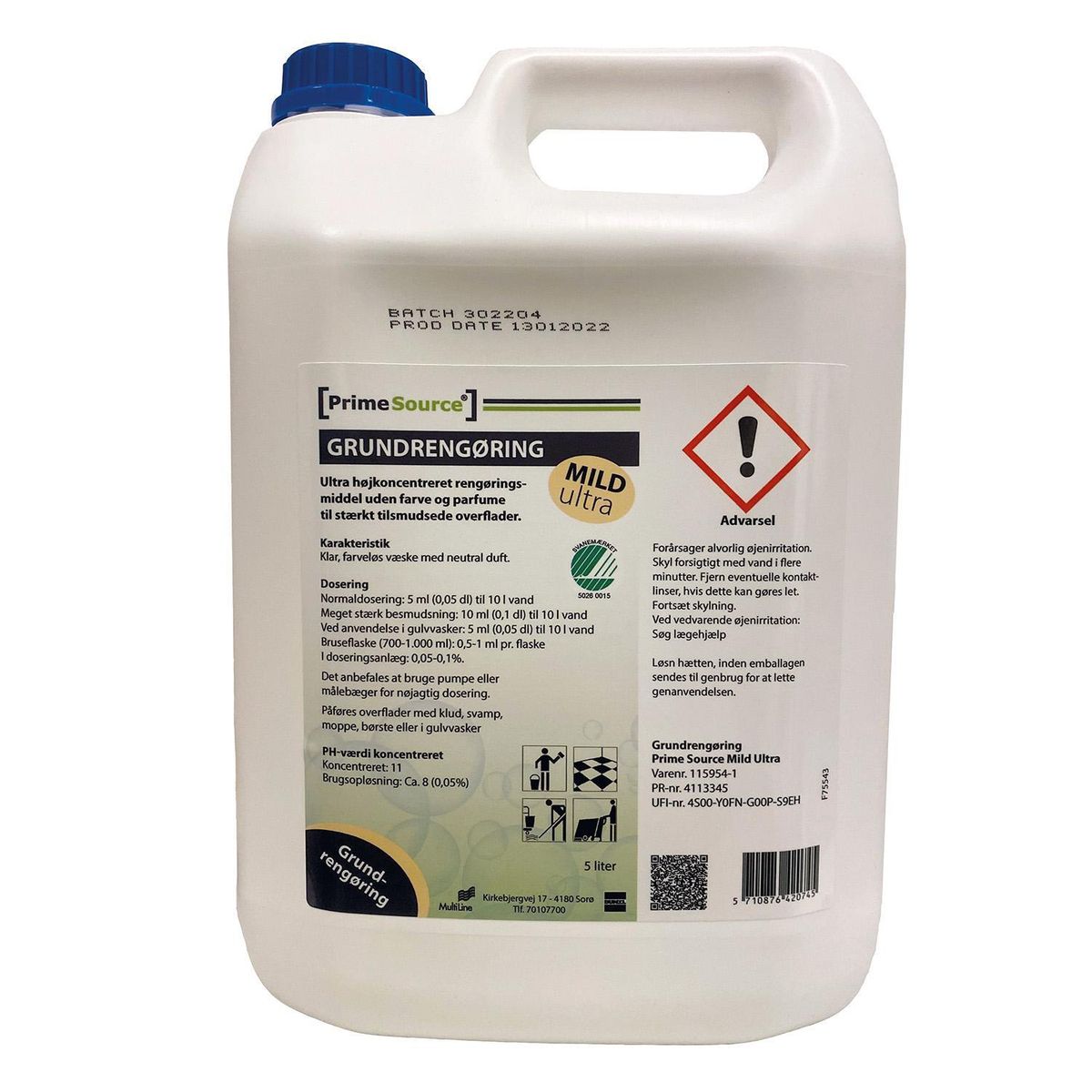 Prime Source Mild 30, grundrens, 5 L