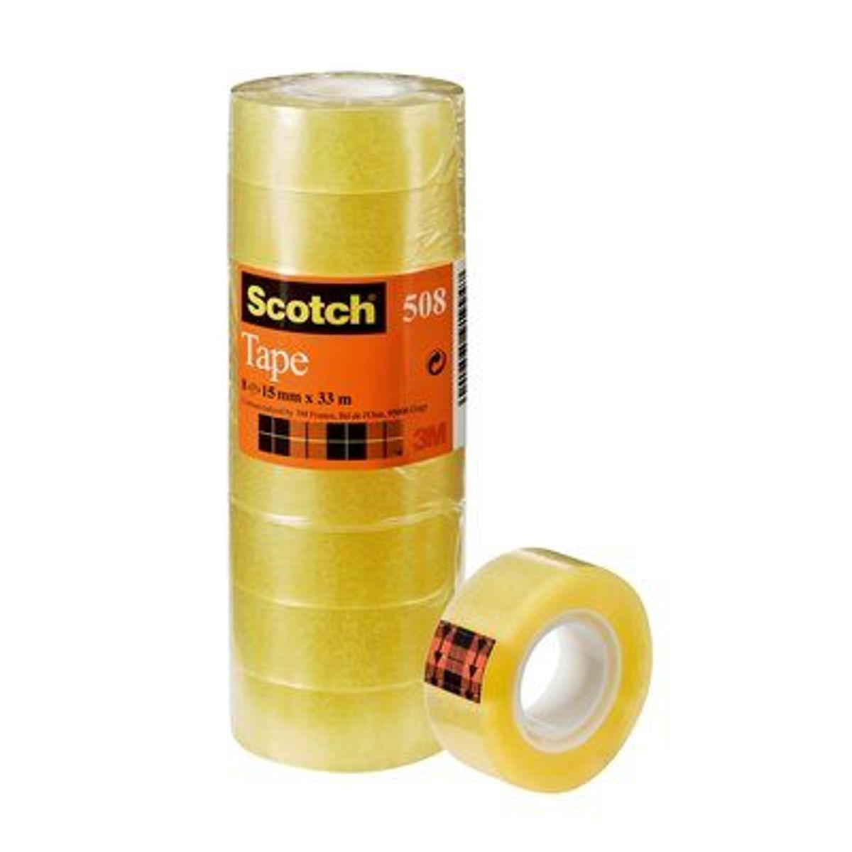 Tape Scotch 508 15mmx33m tårn klar (10)