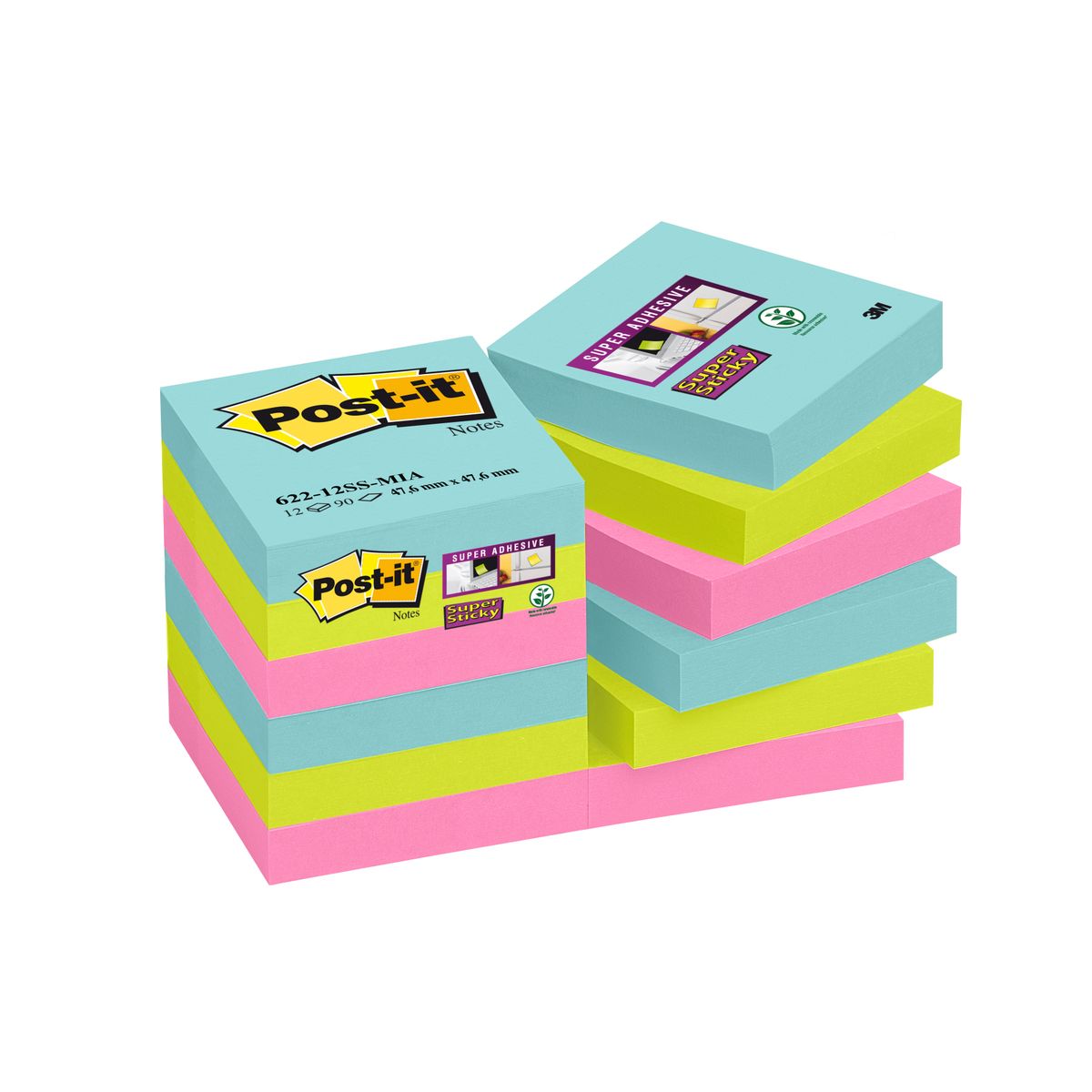 Post-it SS-Notes 47,6x47,6 Miami (12)