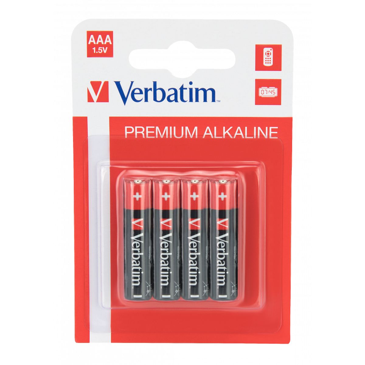 Verbatim Alkaline AAA/LR03 1,5V (4)