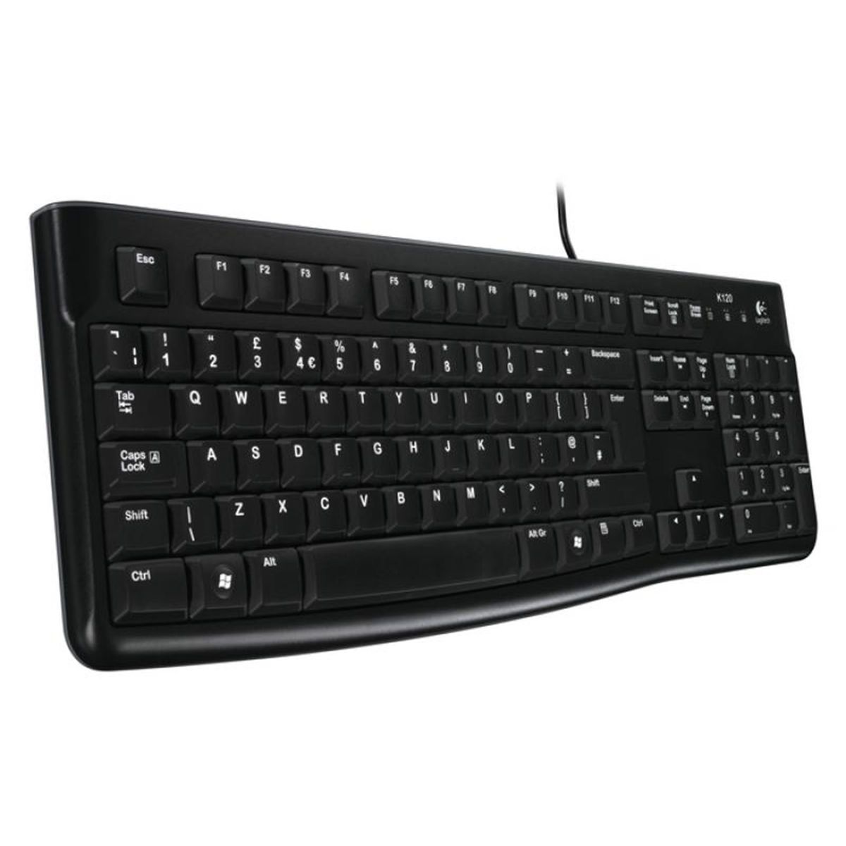 K120 Business Keyboard, Black (US/INT)