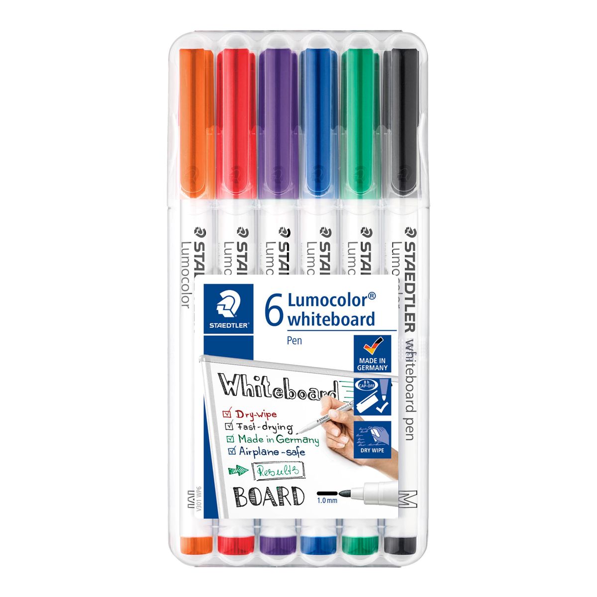 WB Marker Lumocolor rund 1mm ass (6)