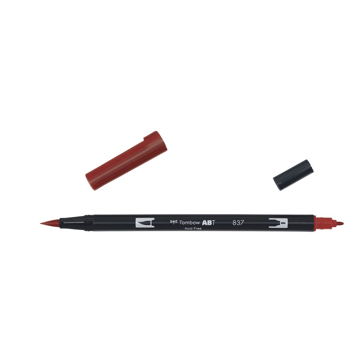 Marker Tombow ABT Dual Brush 837 wine red